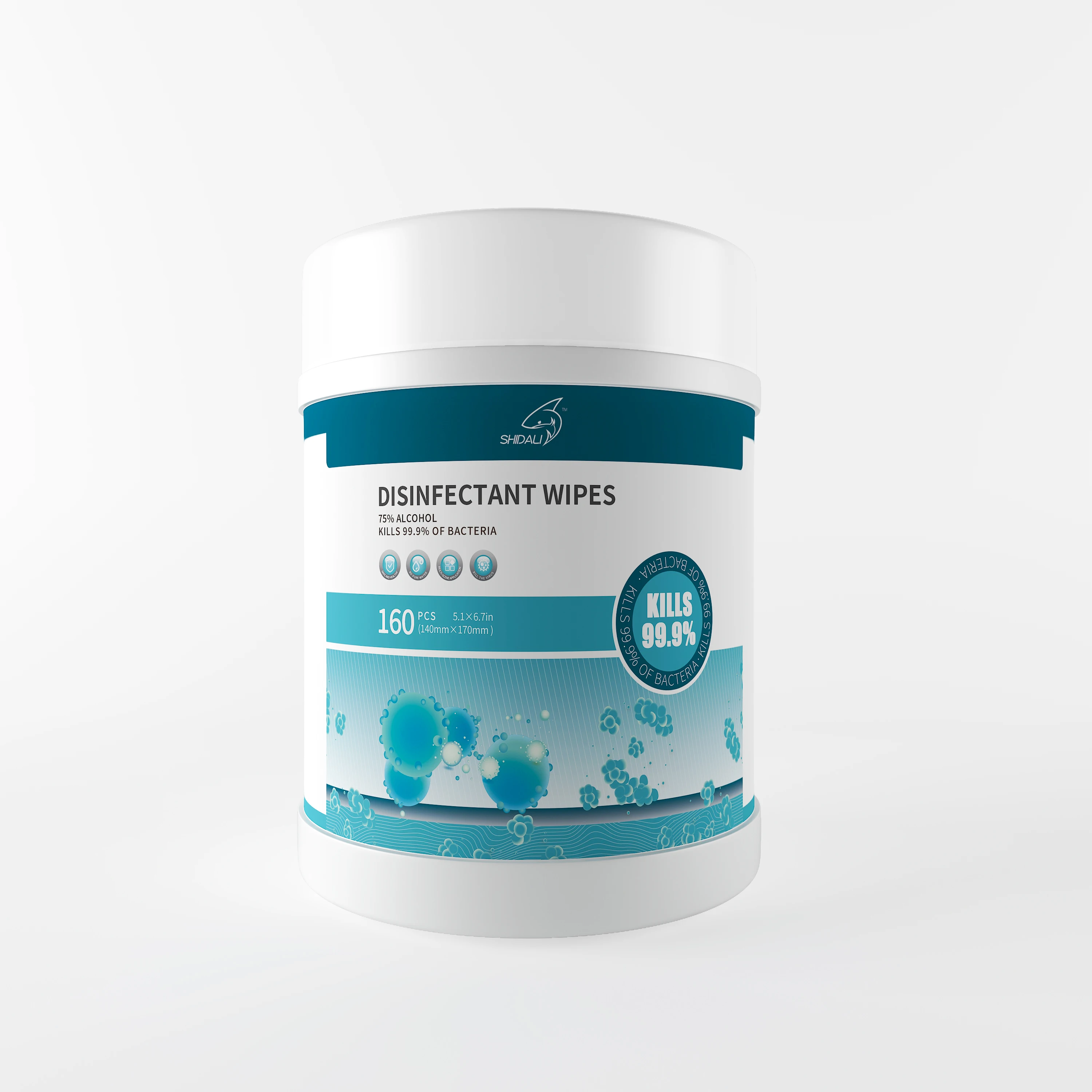 
Made In China 75% alcohol wet wipes individual disinfection manufacturer alcohol cleaning wipes 