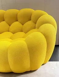 Model Foam Sofa Living Room Fabric Bubble Shape Sofa Lounge Sofa