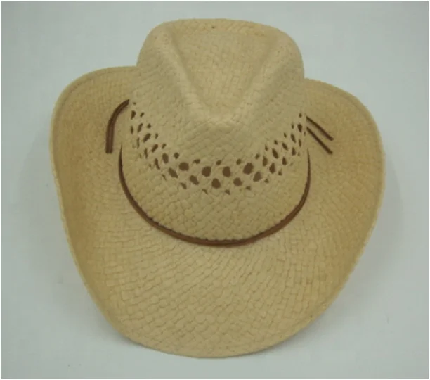 Новое поступление 2021, летняя Модная Ковбойская солома ручной работы