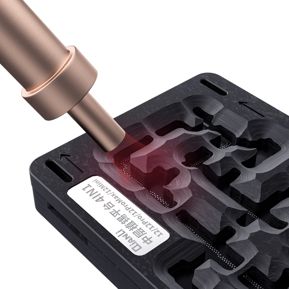 QianLi 4 in 1 Middle Frame Reballing Platform Compatible Mother Board Testers for iphone 12  middle Reballing