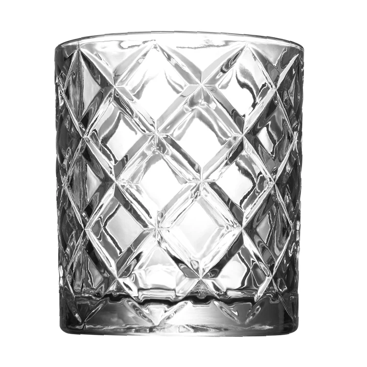Good Quality Crystal Lead Free Material Fashion Custom 350ml Crystal Tumbler Glass Cups Manufacturers