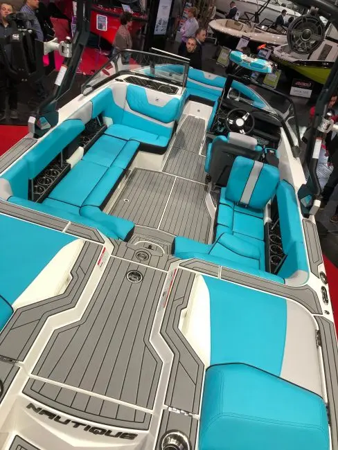 Customized Boat Flooring EVA Marine Deck Foam Mats For 2010 SeaRay 330 Sundancer