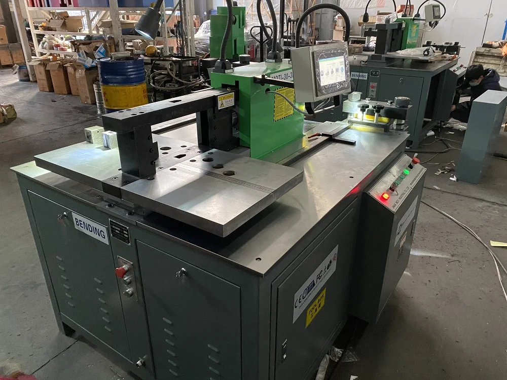 portable busbar machine