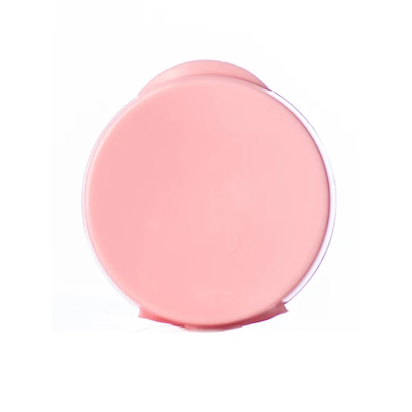 Pink PP 20-410 smooth skirt hinged flip top snap cap dispensing cap flip top shampoo cap