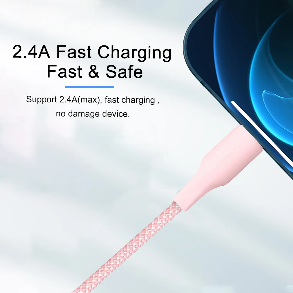 OEM Stable charge usb data cables type c fast charging micro usb mobile data cable for iphone