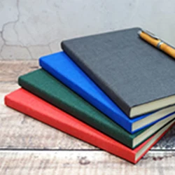 Wholesale Customised Logo Hardcover Cheap Journal Pu Cover Journaling Stationery Notebook Soft Cover Classmate Refill Planner