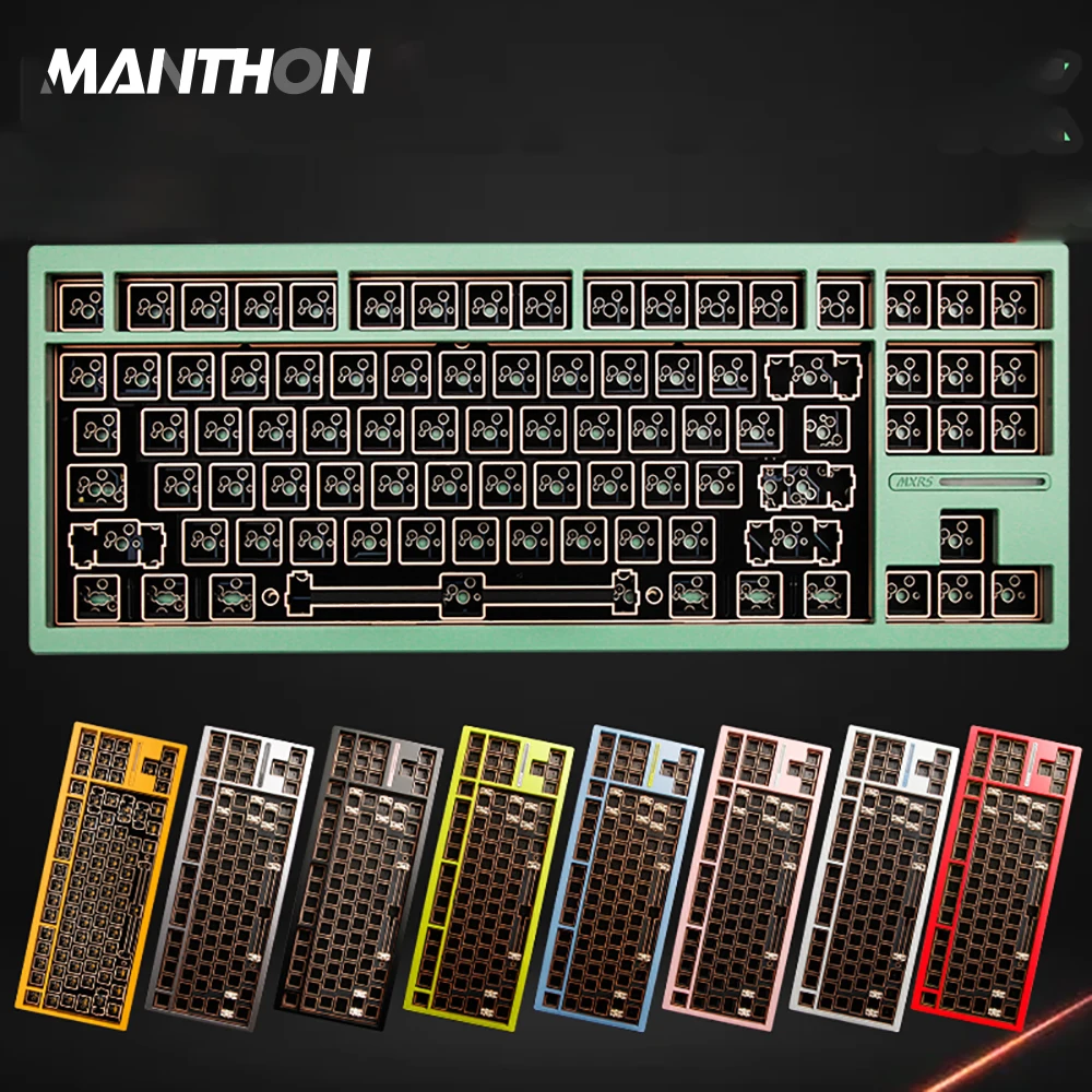 MXRSKEY Y80 TK Keyboard DIY Kit 88 Key VIA Aluminium Metal Barebones Mechanical Keyboard Kit