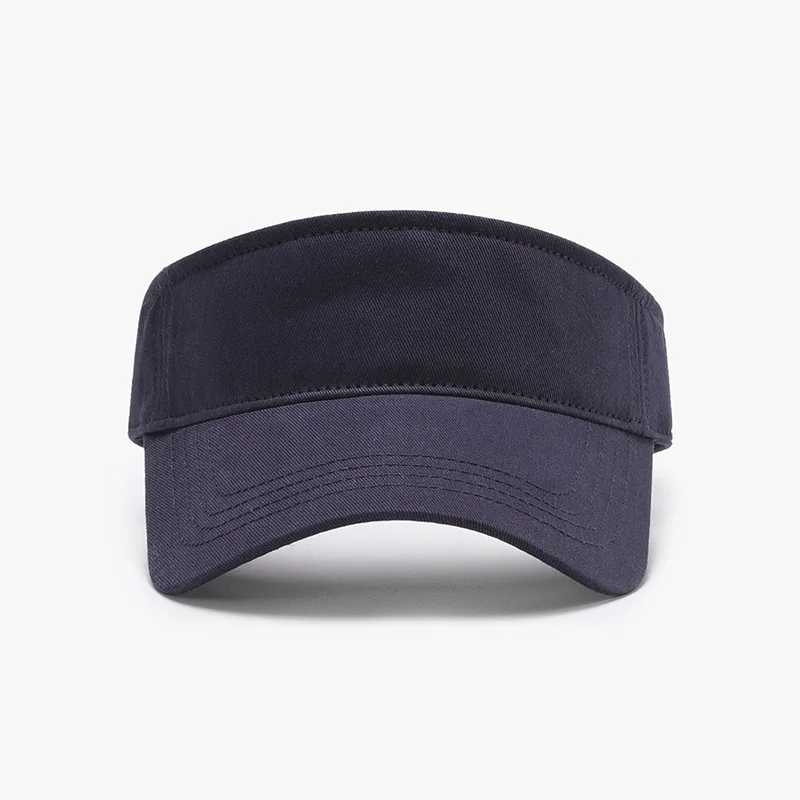 2024 Custom Logo Embroidery Outdoor Wholesale Printing Outdoor Visor Beach Adjustable Sun Cap Visor Hats