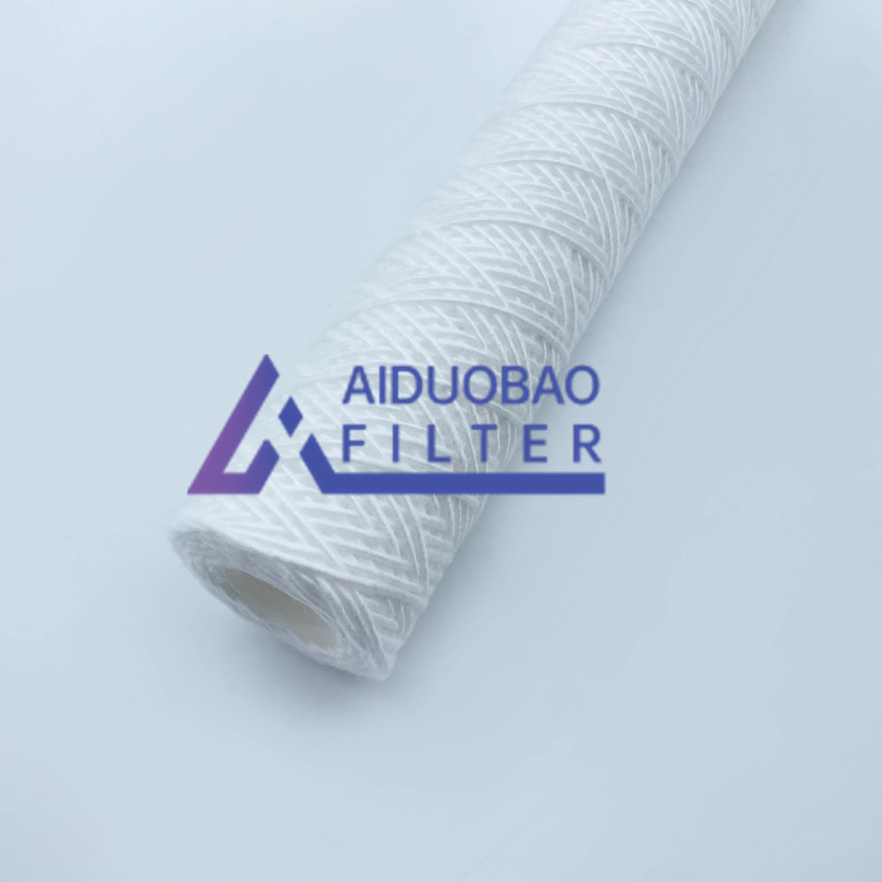 750-25 Water Treatment Filters30 Inch 25 Micron Polypropylene Cotton Wound Yarn Filter Cartridge for Water Treatment Filtration