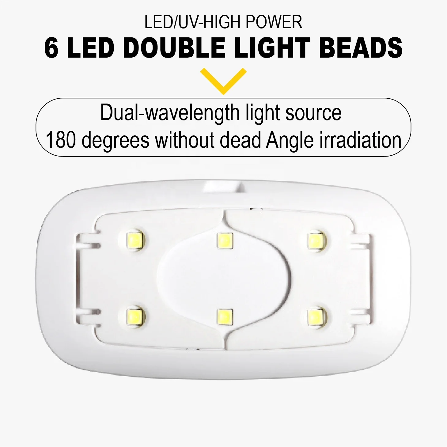 
Hot Selling Portable Nails Supplies Salon Nail Gel Polish Quick Dryer Sunlight Mini UV Led Nail Lamp 