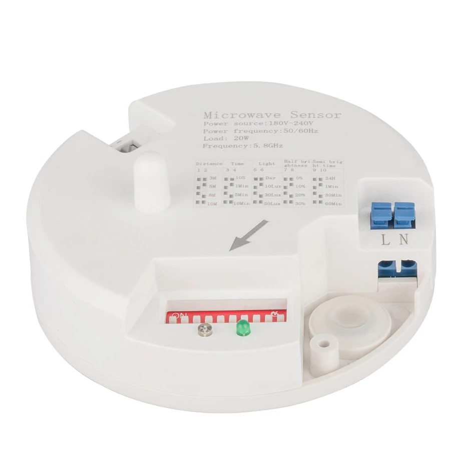 hot sales HF motion sensor light switch microwave radar motion sensor for light control