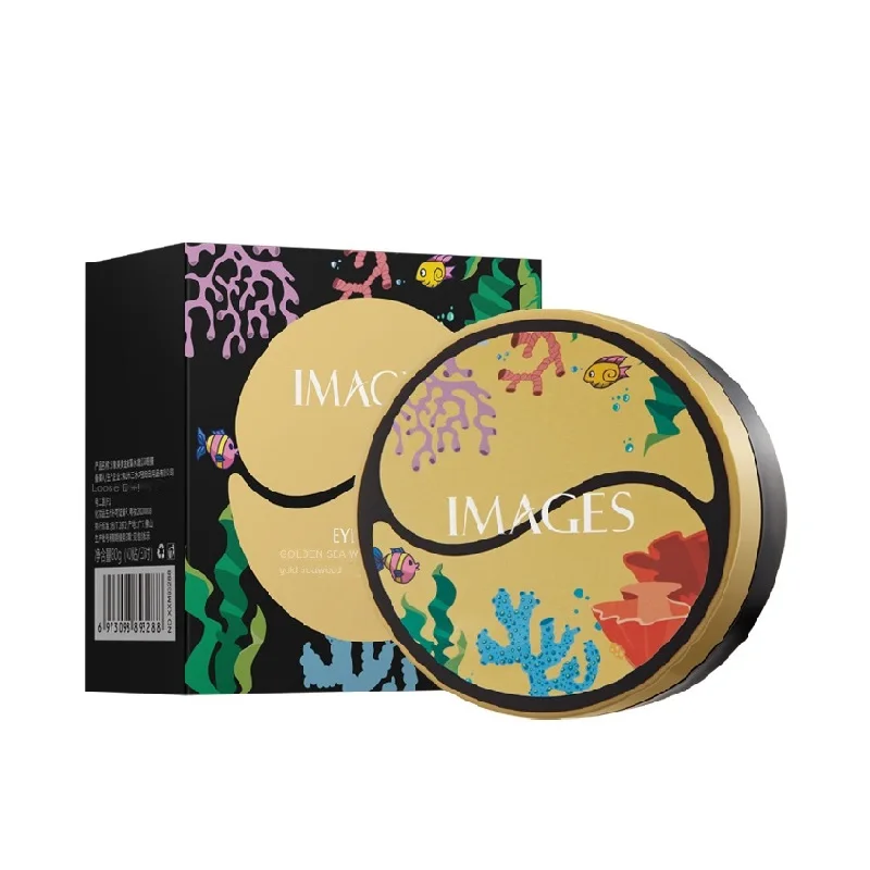 Hot Selling OEM/ODM Private Label Crystal Gold Eyes Facial Patch Collagen Eye Mask For Nourishing