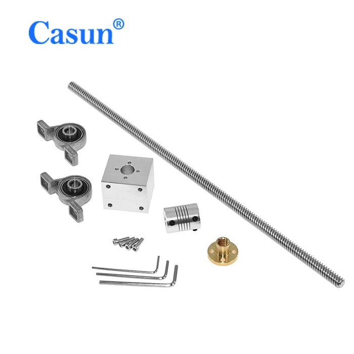 
The linear module of the Lead Screw Tr8 10 of the step motor slide CNC 3D Printer accessory 