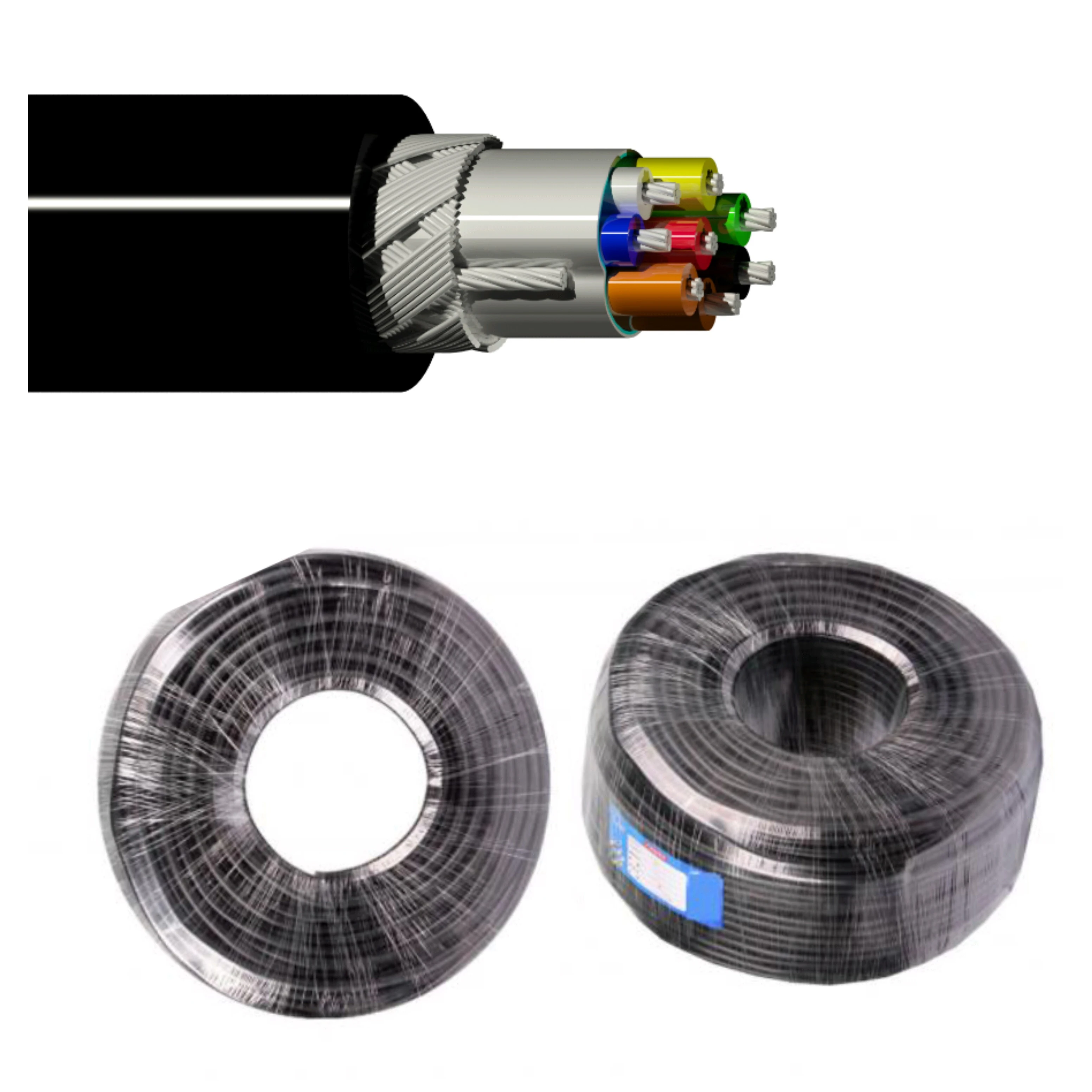 2464 vw 1 ft1 300v dual shield tinned copper pvc wire 24awg 26awg 28awg 3 4 5 core signal cable