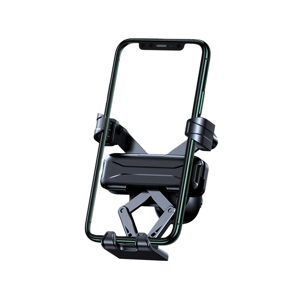 Gravity phone holder with one hand use while driving never fall off for most of car air vents