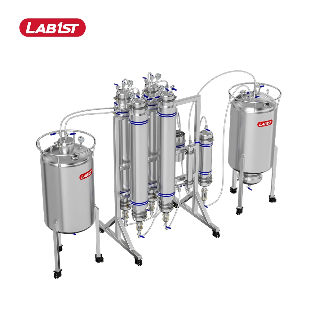 Active closed loop extractor system butane extraction machine equipment closed column pressure extractor 5lb 10lb 20lb 40lb 80lb
