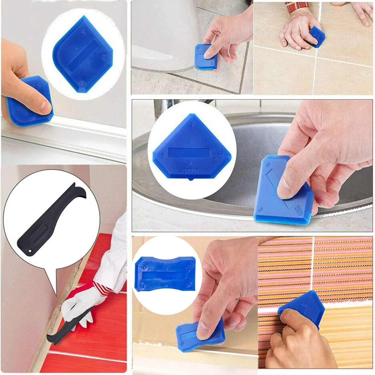  11 Pieces Sealant Tool Caulking