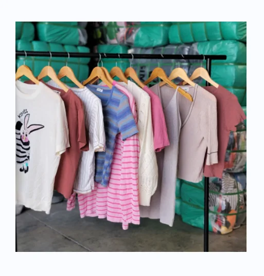 TOP Grade Bales Mixed Autumn/Winter Ladies Thin Sweater Used Clothing Used Clothes For Women