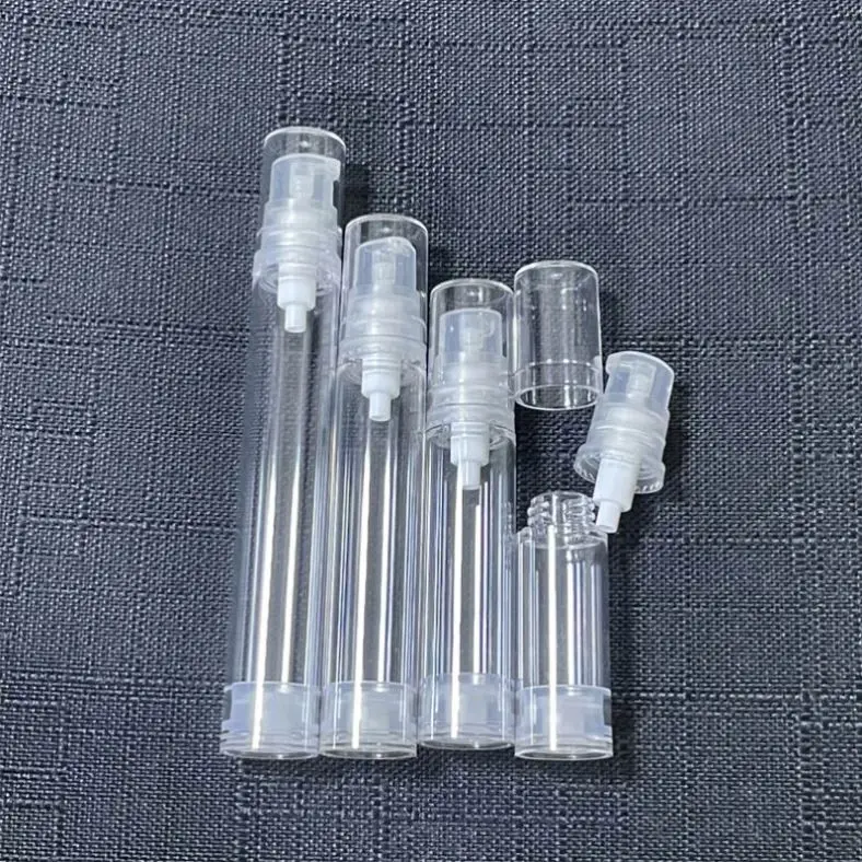 Custom 5ml 10ml 12ml 15ml Custom Mini Atomizer Clear Face Mist Airless Spray Bottle Packaging Cosmetic Airless Pump Bottles