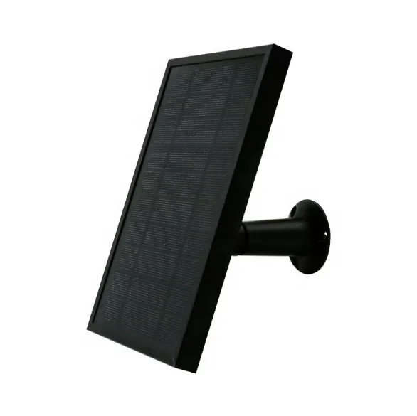 Solar Home System outdoor 5W  External Solar panel with 3 meter wire charger for security ring camera