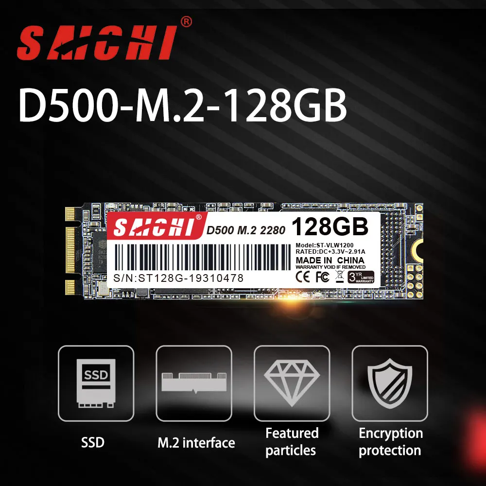  Оптовая продажа от производителя 3D TLC M2 SSD 128 ГБ 256 512 NGFF жесткий