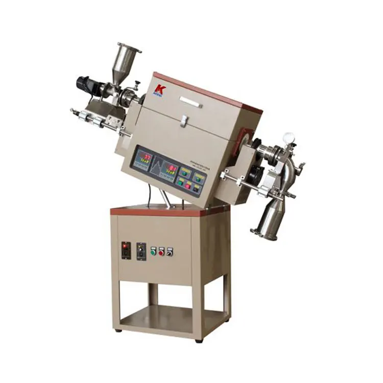 Огнеупорный вакуумный насос для спекания 1200c, вращающаяся Трубчатая Печь 150 мм OD, оптовая цена