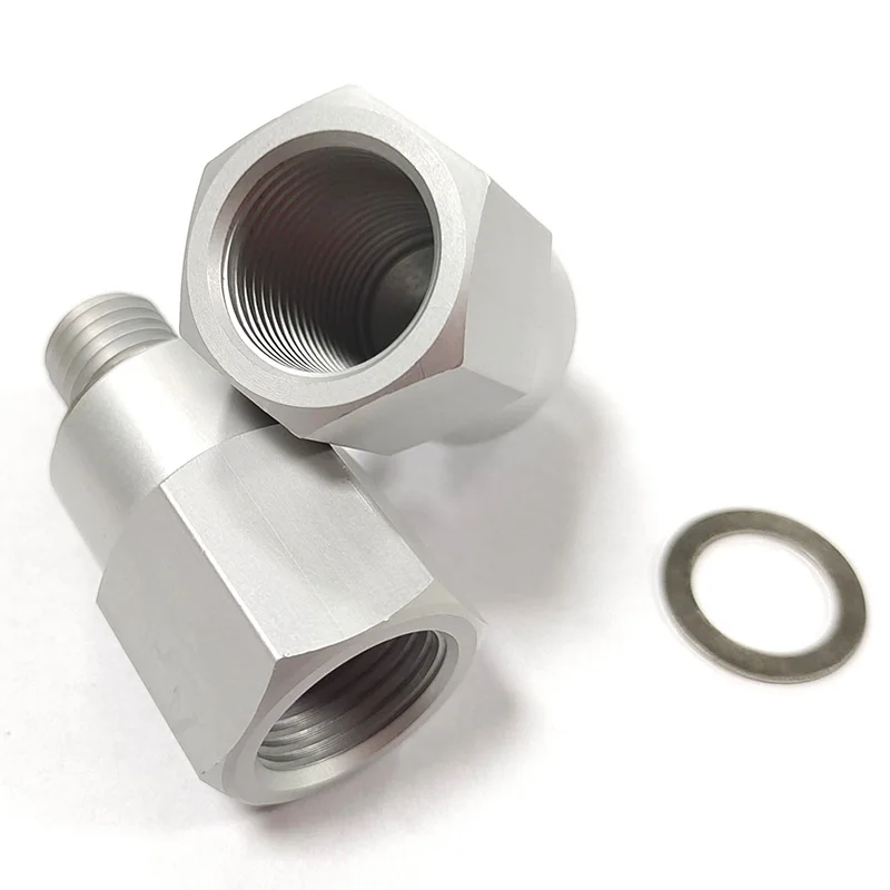 LS Engine Swap M12X1.5 Adapter to 3/8 NPT Extended Length Cooling Water Temperature Sensor Adapter