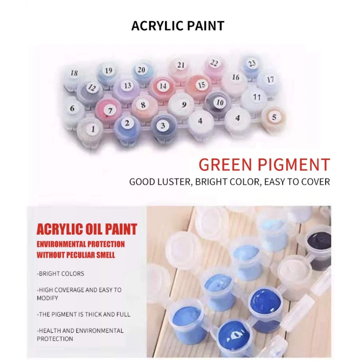 40x50cm Rolled Canvas Oil Paint by numbers DIY Painting By Numbers Craft Kits for Kids & Adults