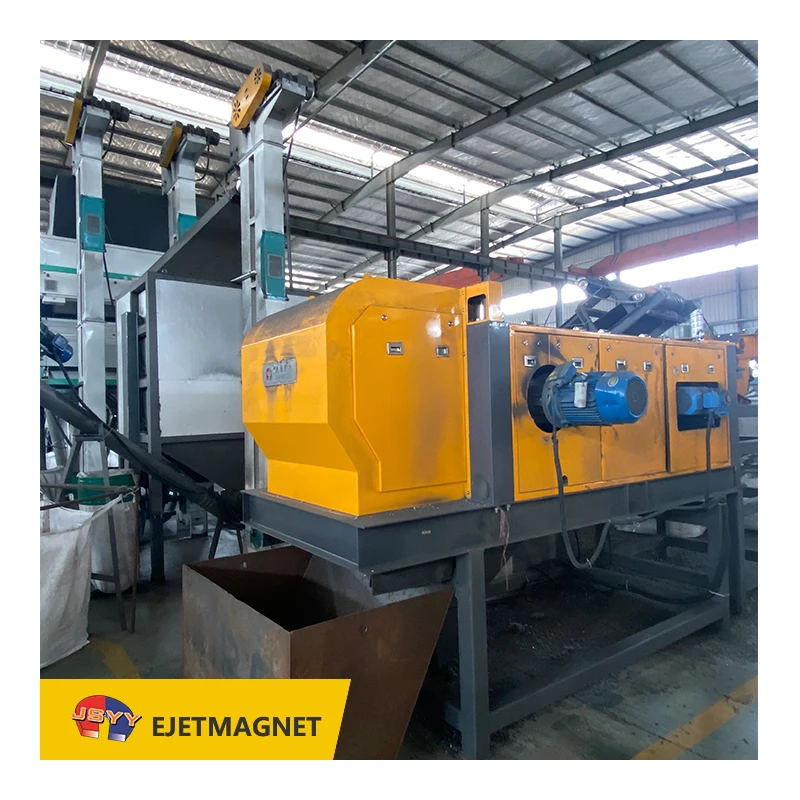 Eddy current separator Metal copper and aluminum separator Waste treatment machinery