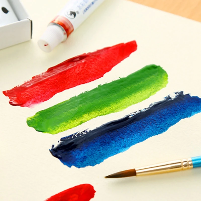 Maries 5ml 12ml 12/18/24/36 colors wholesale Aluminum Tube water Colour Paint Set