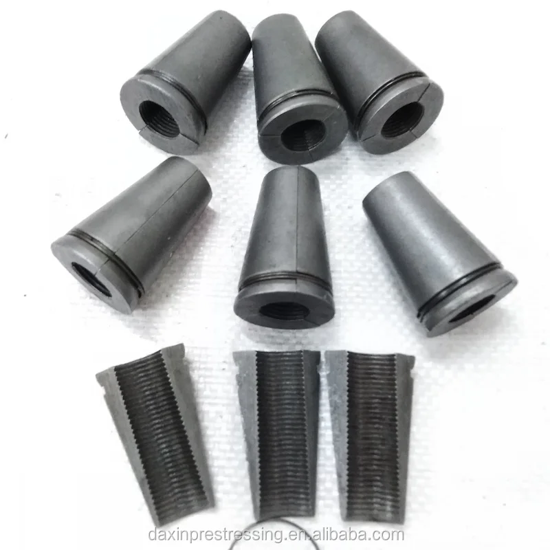 Lowest Price!!! Anchorage plate and wedges for Post Tensioning