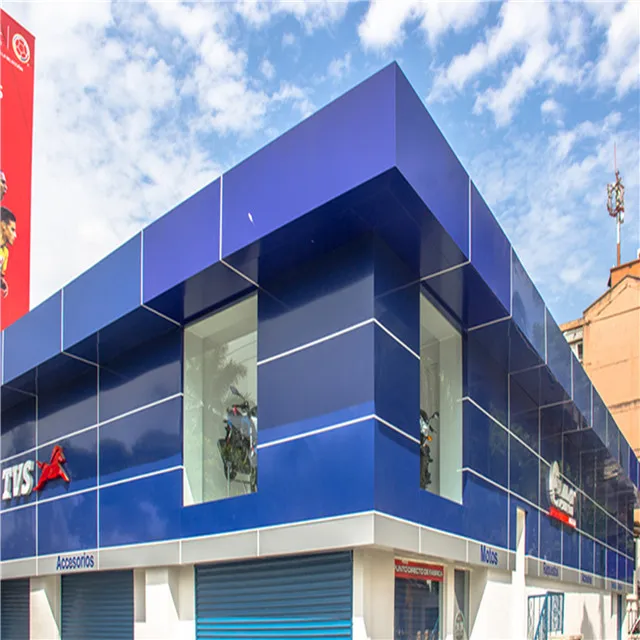 1220x2440mm Aluminum Wall Cladding Battens Facade