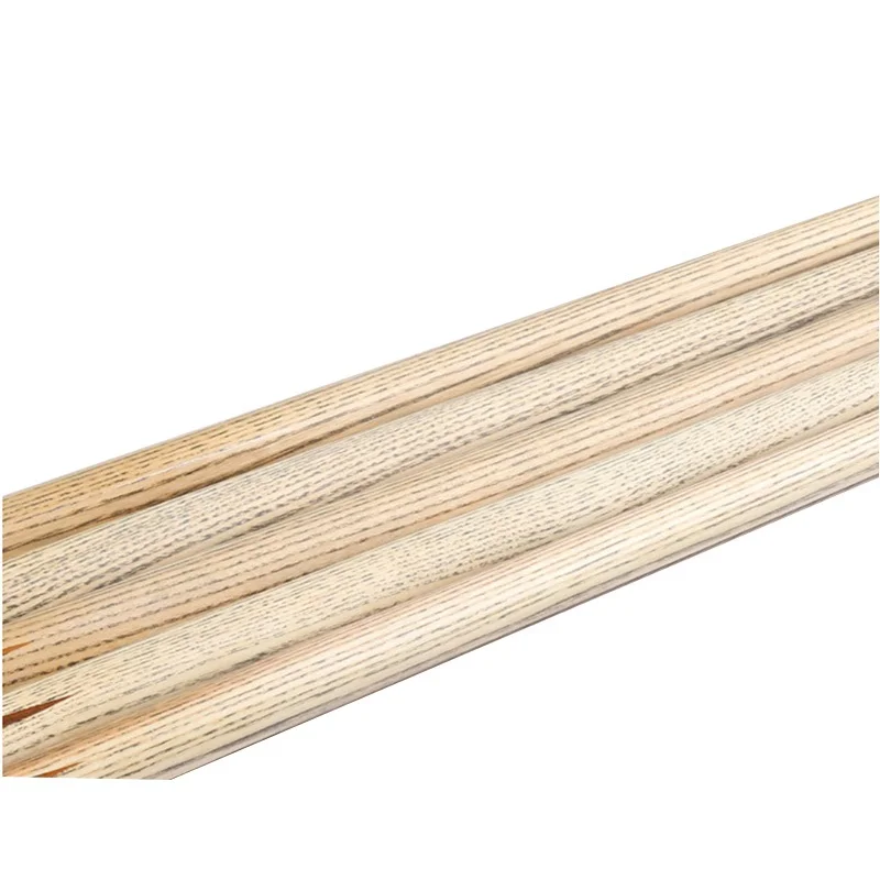 One Piece Style Ash Wood Billiard Snooker Cue Stick with 9mm/10mm Tip