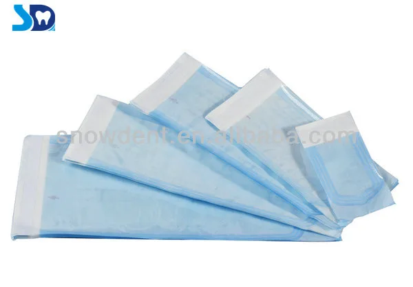 Self-Sealing Sterilization Pouch for Oral Therapy Equipments & Accessories