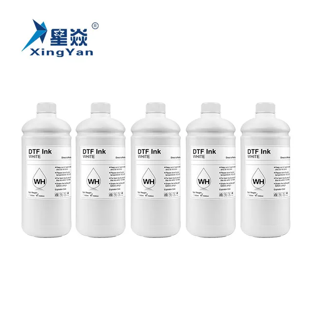 Xingyan 1000ml Heat Transfer DTF Printer Pigment White Ink