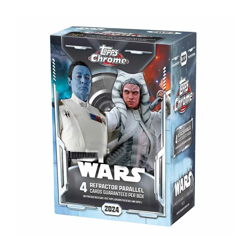 topps chrome Hobby box Obiwan Master Yoda CARDS star Anakin War Episode IV A New Hope play Card