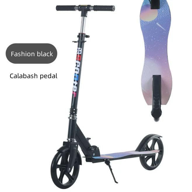 2023 New Ride on Toys Children Kids Baby Kick Scooter Foot Scooter with PU Wheel Max Body Anti Rocker Box Packing Nylon Rubber