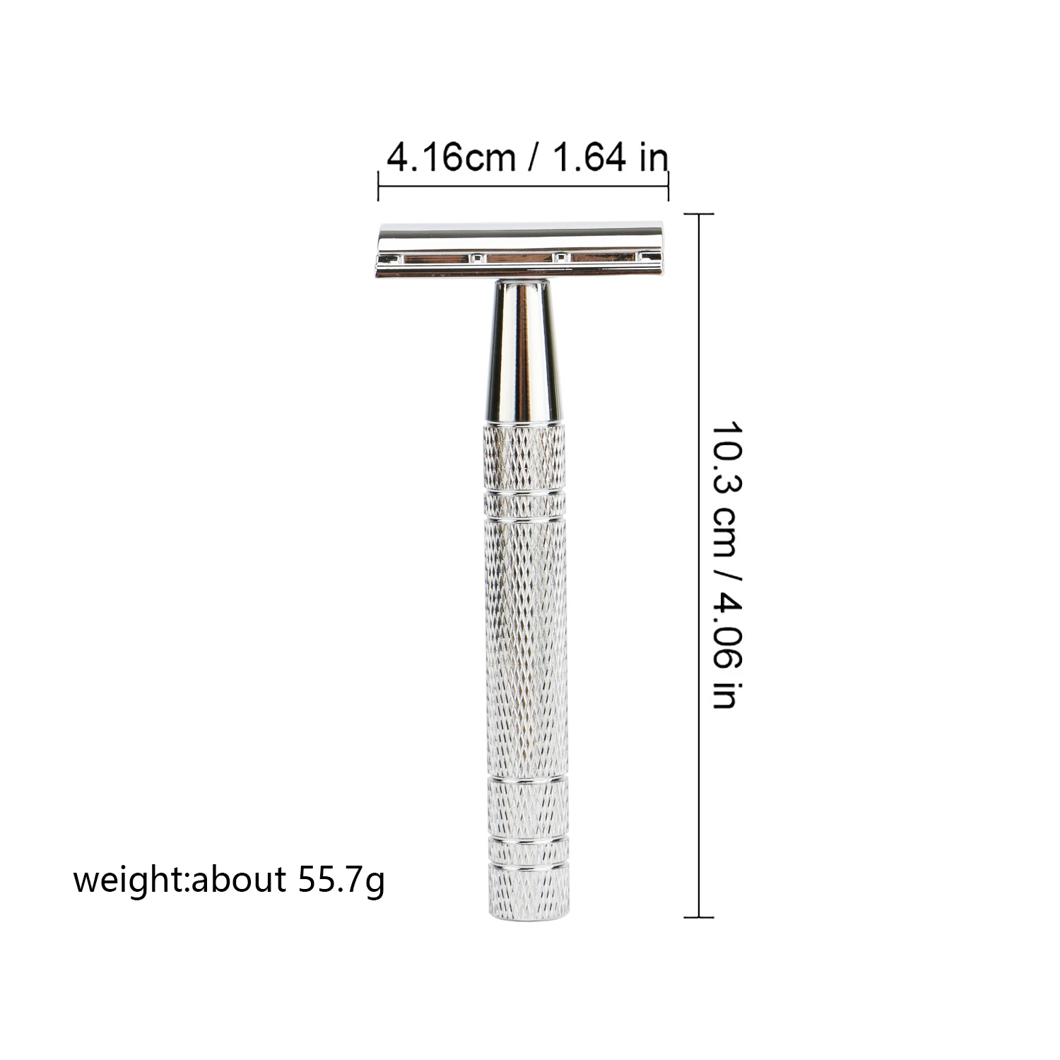 No Waste Metal Safety Razor Classic Double Edge Safety Razor Stainless Steel Razor Blade for Men Shaving