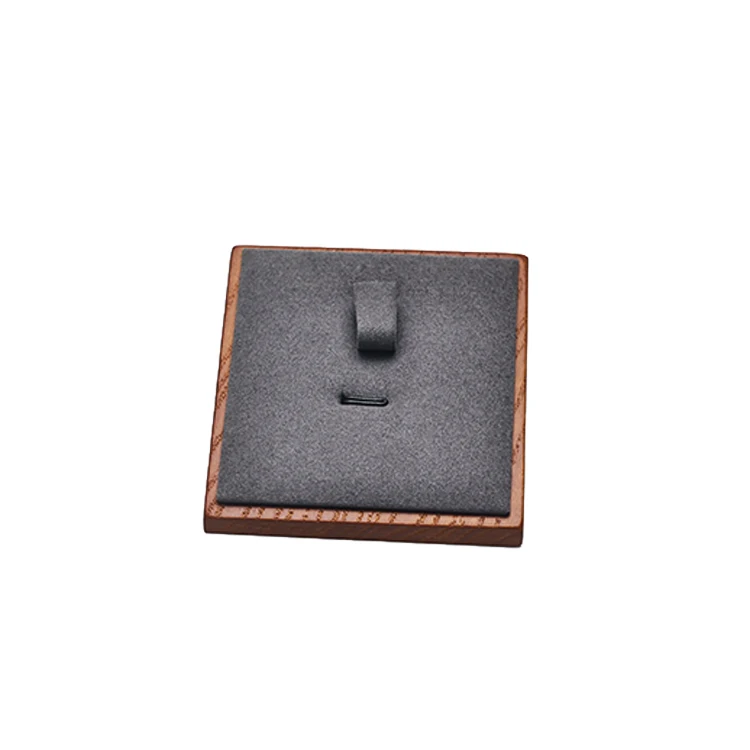 New Design Traditional Style Jewelry Wooden Necklace Earring Display Tray Suspension Jewelry Display