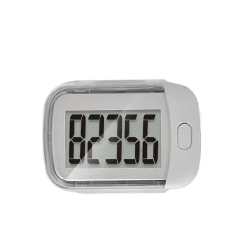 J&R Newest Simple No-frills 3D Tri Axis Healthy Walking Running Tracker Electronic Sports Promotional Pedometer Steps Counter