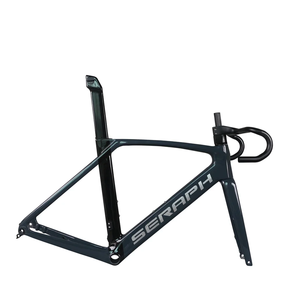 Toray T1000 Carbon Fiber Full Hidden Cable Disc Brake Road Bike Frame TT-X34 Available Size 47/50/52/54/56/58/60cm