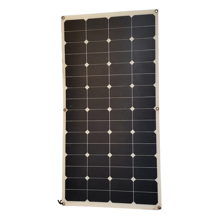 OEM High Quality 100W Flexible Solar Panel for Family Van Boat Travelling RV 12V Battery