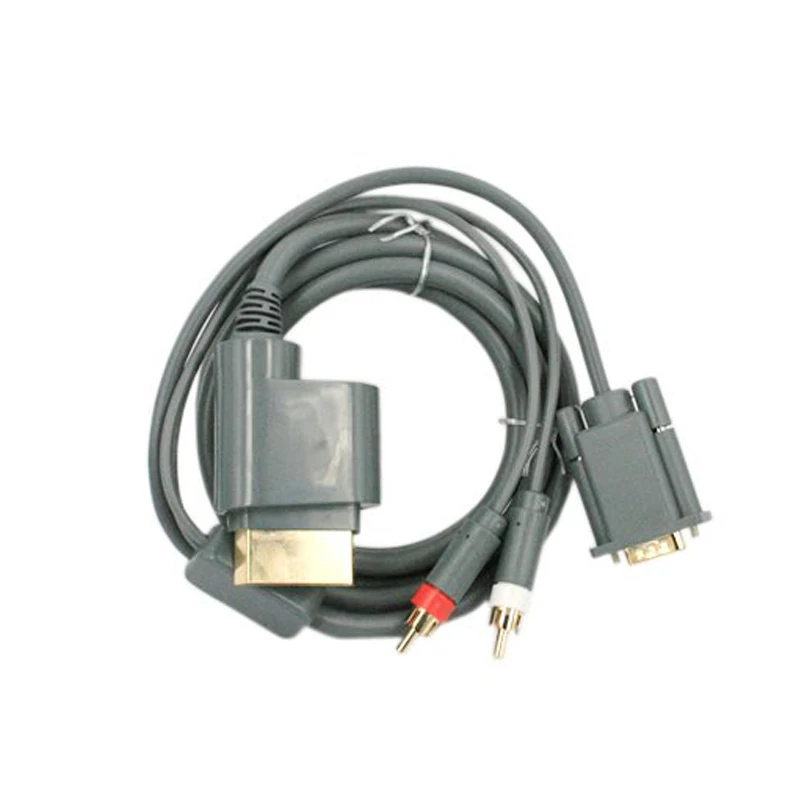 For Xboxes 360 With 6FT Optical Output HD VGA Audio Cable Component Composite Cord  For Xboxes 360 AV Cable
