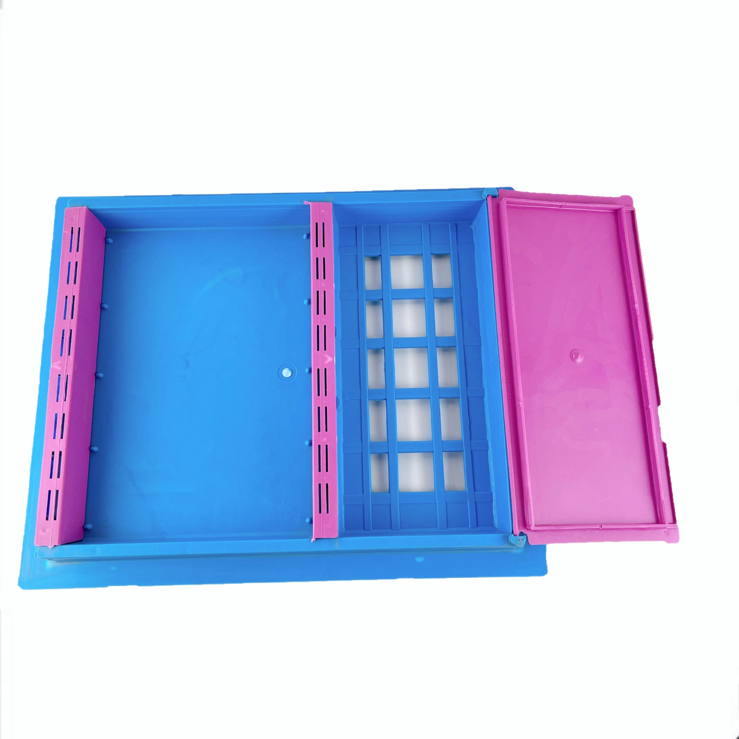Apiculture Beekeeping Tool Plastic Bee Feeder for Water Sugar Beehive Cover Type Queen Rearing Box Bee Feeder