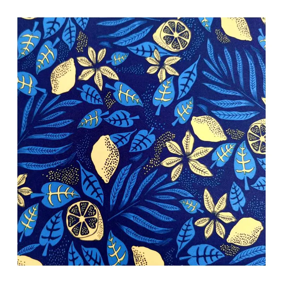 120gsm 75D*150D New Design Microfiber 100% Polyester Twill Woven Peach Skin Flower Print Fabric Patterns