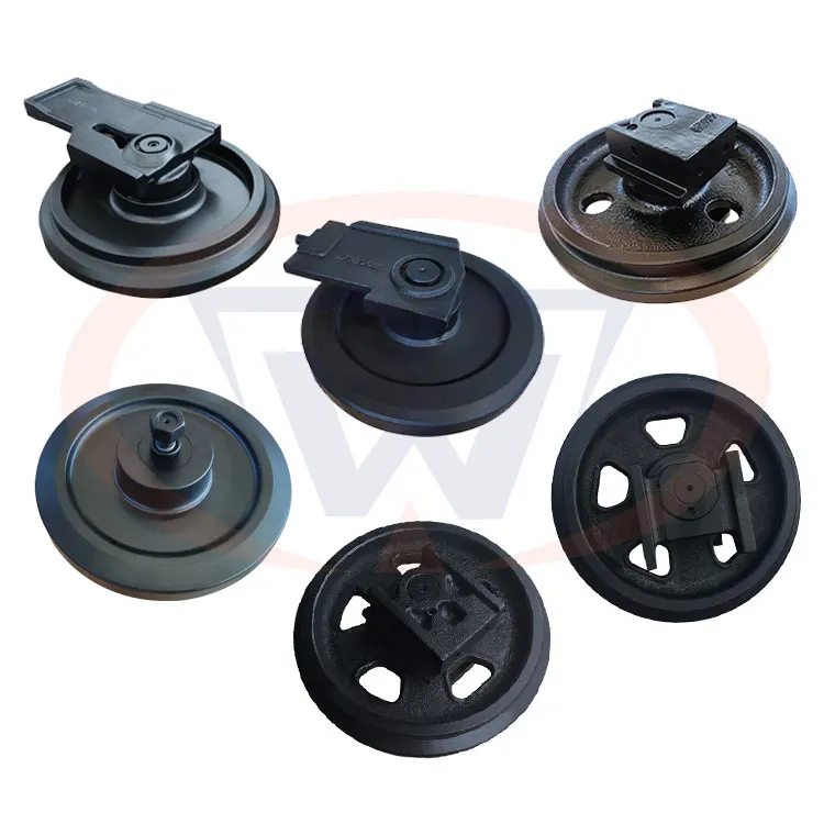 Front Drive Track Chain Idler For IHI IS40 IS40J IS45 IHI40 IHI40J IHI45 Excavator Undercarriage Spare Parts