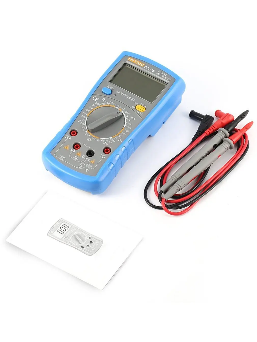 HYTAIS multimeter volt digital meter True-rms Lcd Display With Ac/dc Voltage Ammeter Current Ohm Precision Multimeter