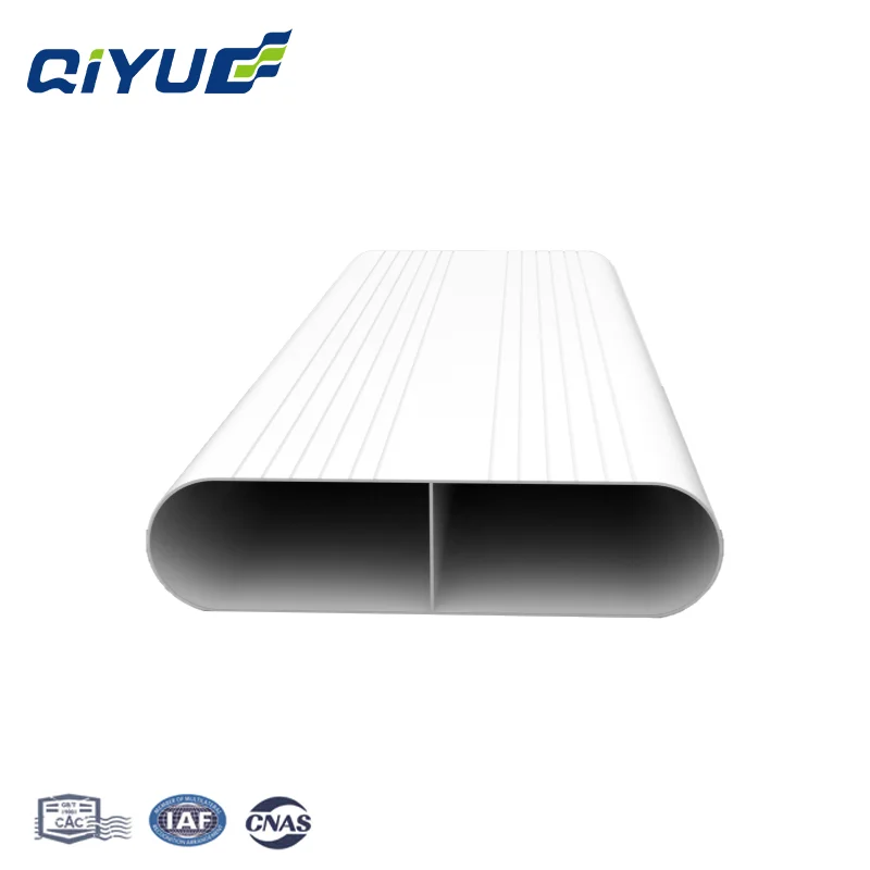 Qiyue Best Price  New  Manufacturing Wholesale PVC Flat Duct for Ventilation System
