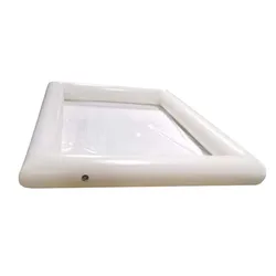 10m x 6m Large White Green Inflatable Above Ground Swimming Pool Water Play Equipment For Kids and Adults