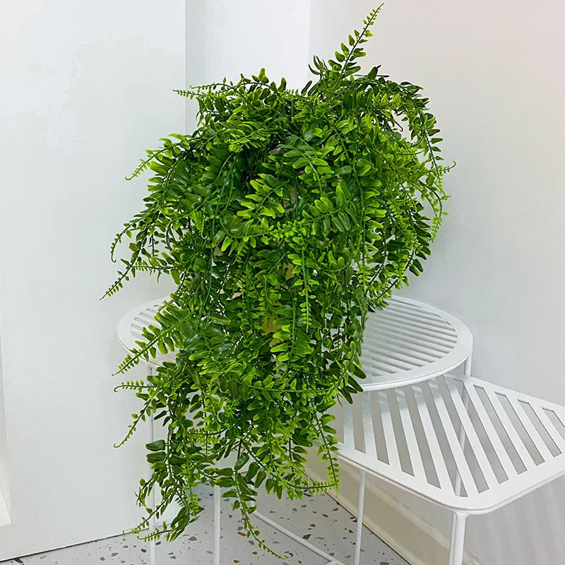 Artificial Persian Rattan Faux Hanging Plants Faux Greenery Plastic Vine Outdoor Garden Wall decor